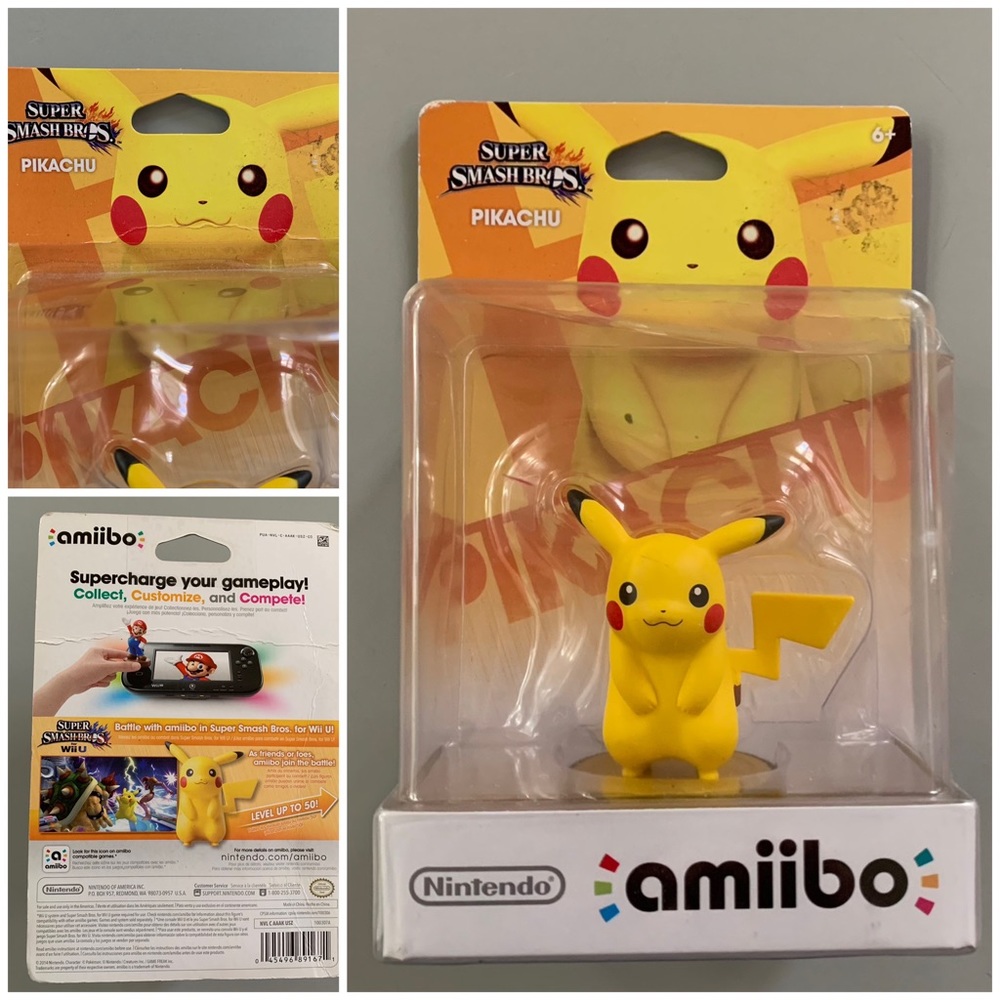🔥5/$20🔥 Pikachu Figurine New in Box 2-1/2” tall Collectable